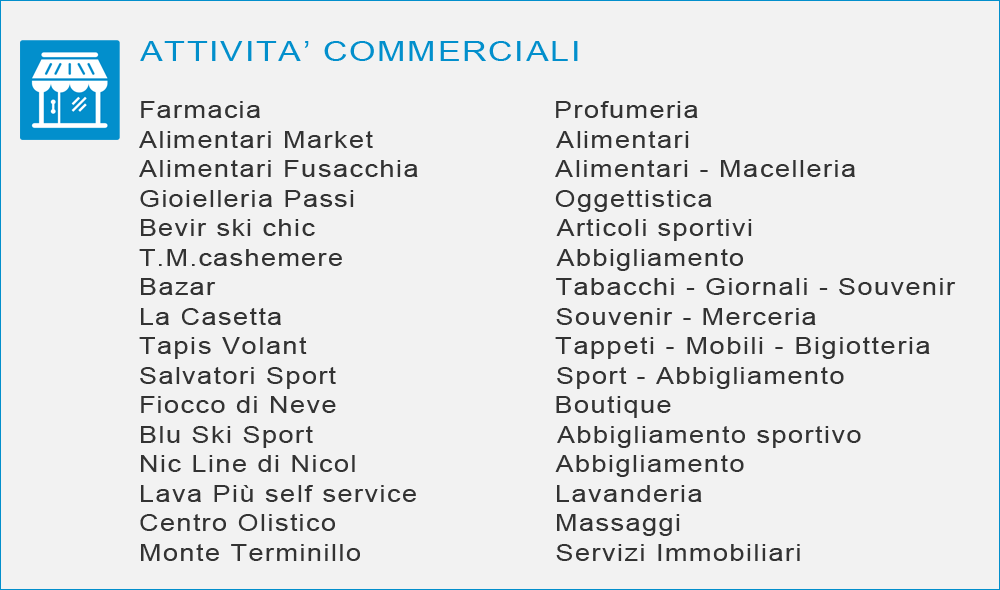 Attività commerciali